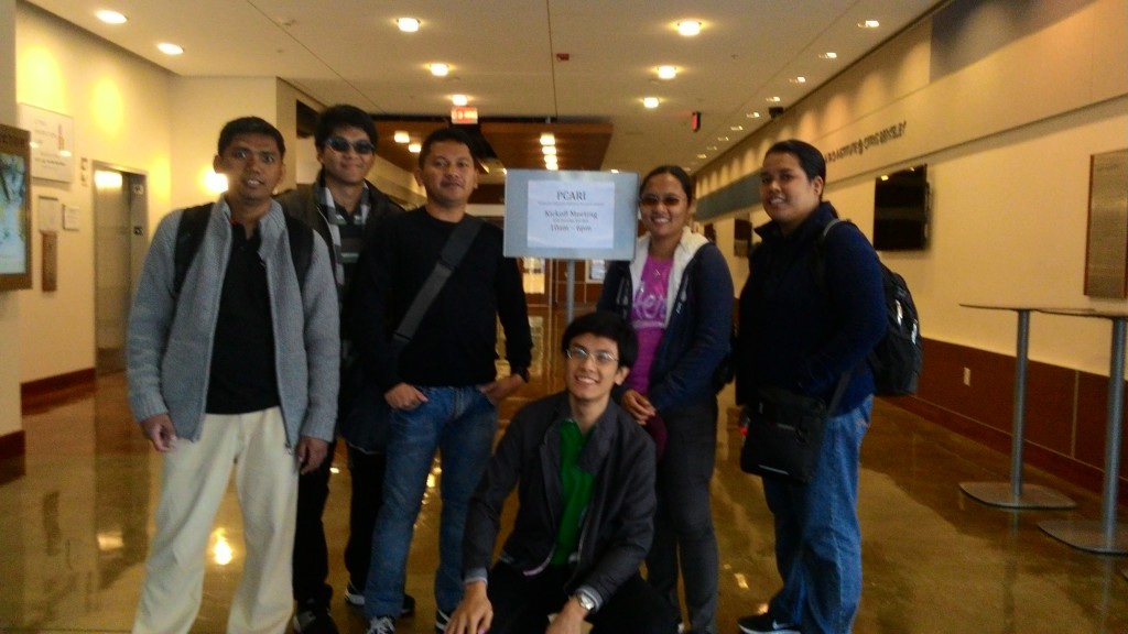 The UPD RESE2NSE Team arriving at UCB for the first RESE2NSE Design Workshop